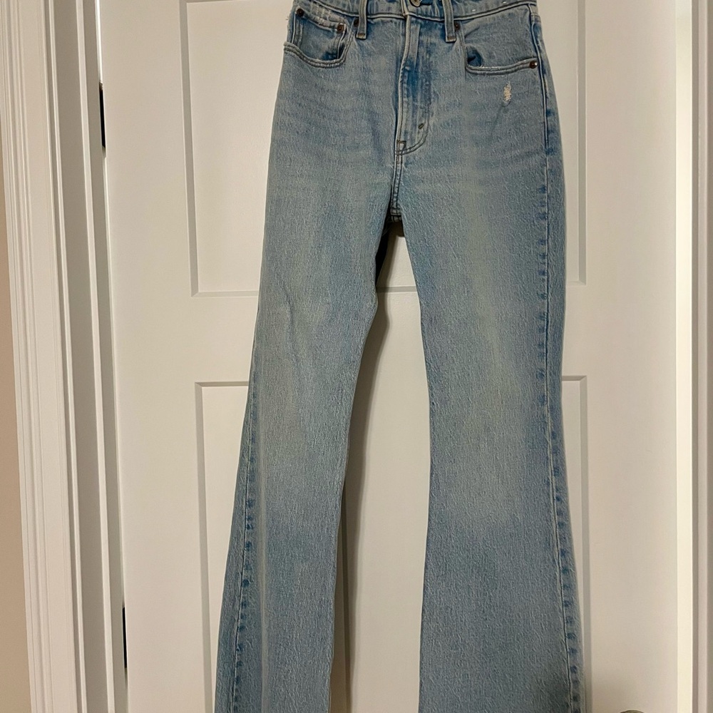 Classic Blue Vintage Flare High Rise Women's Jeans